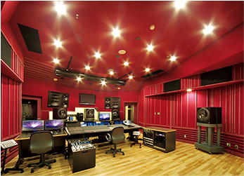 プロユースのレコーディングスタジオ